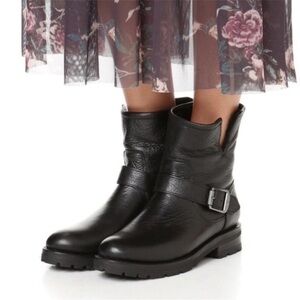 Frye black leather boots New Condition